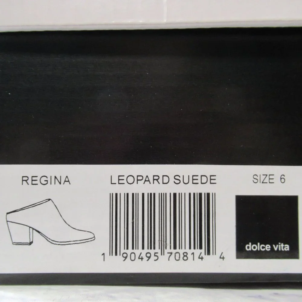 Dolce Vita Regina Leopard Slip On Mules Shoes Tan Multi Size 6 - Picture 6 of 6